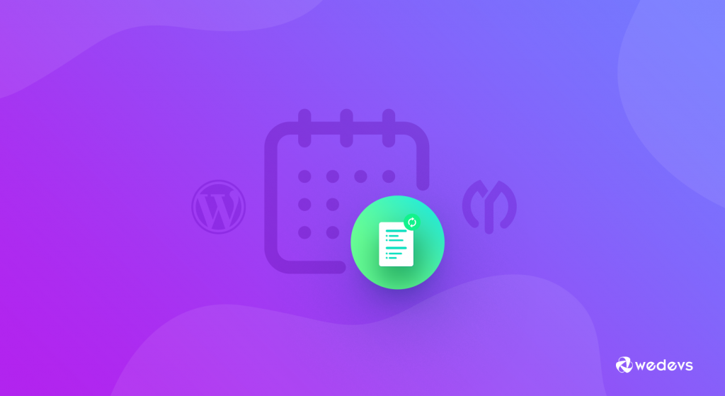 an illustration on Recurring Tasks module of WP Project Manager- best wordpress plugins for blogs