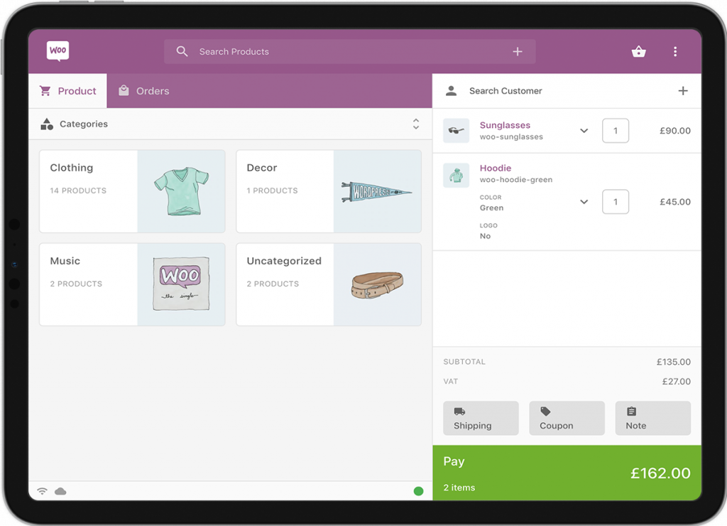 POS system for woocommerce