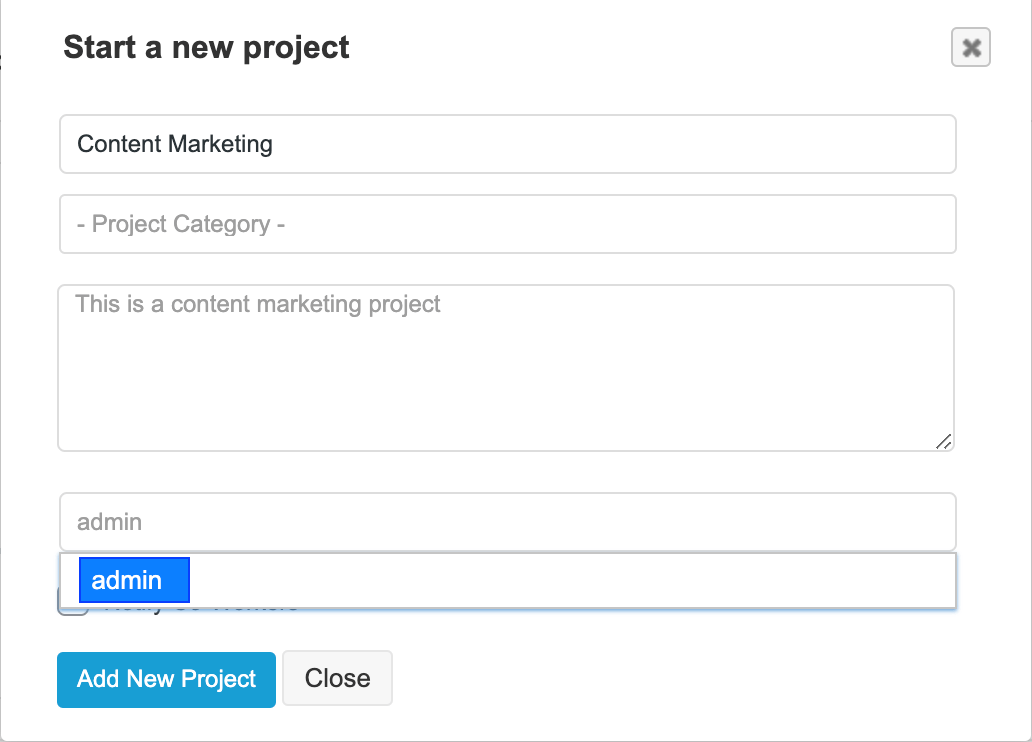 This is a screenshot of how to Add Member