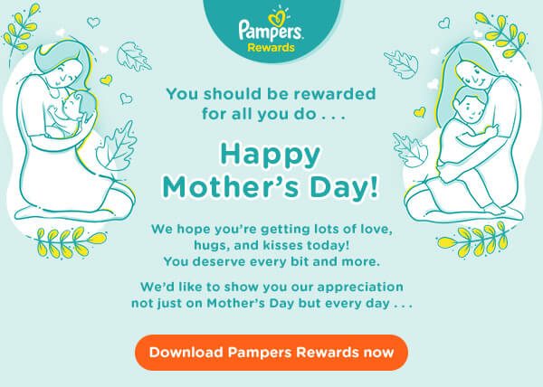 An image of the pampers-mother-day-offer