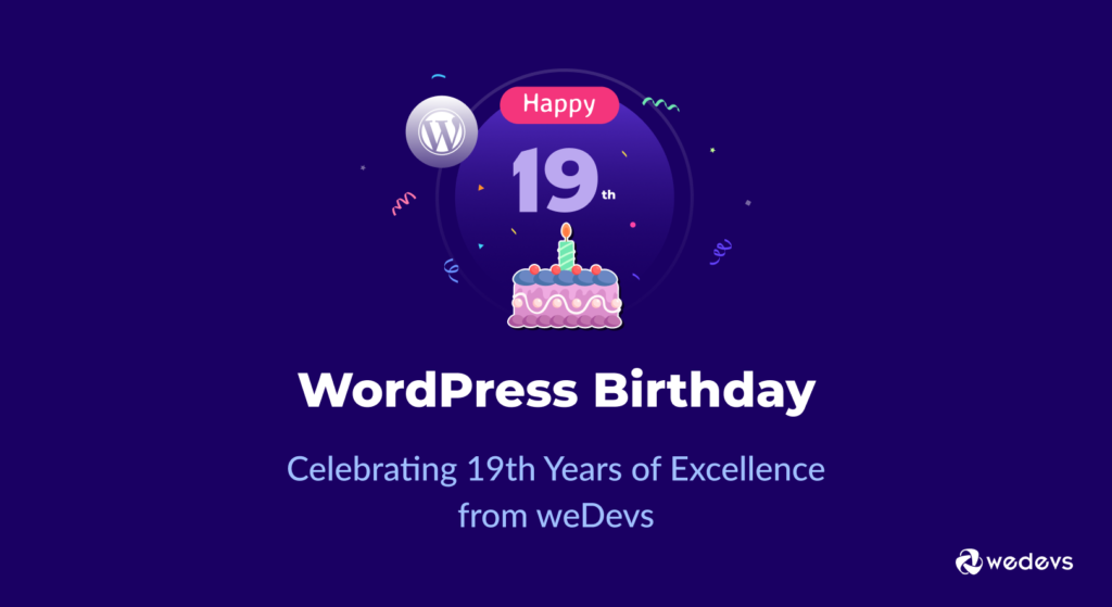 Happy Birthday WordPress