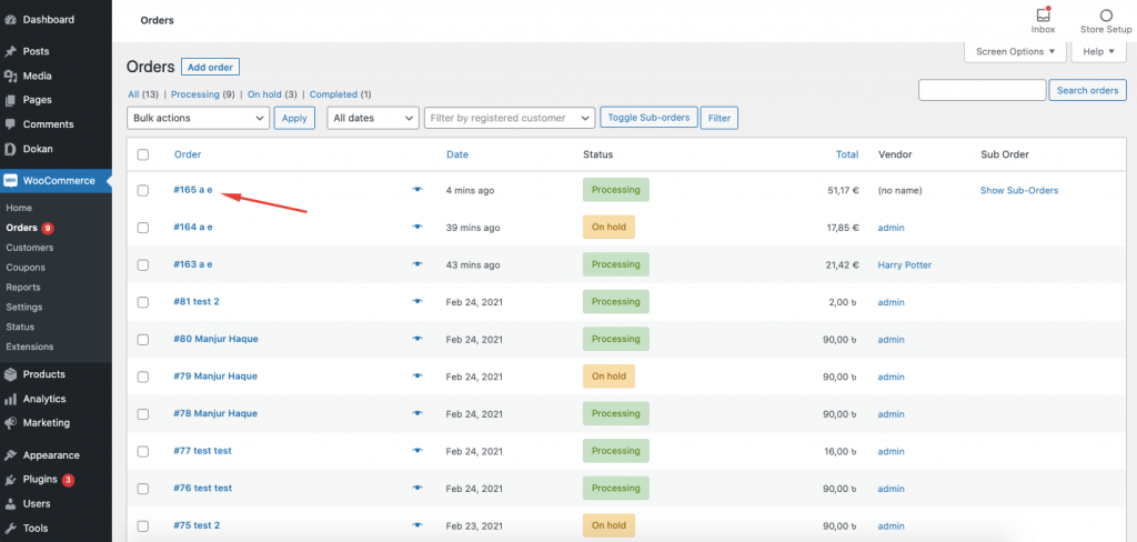 admin delivery time choose delivery date