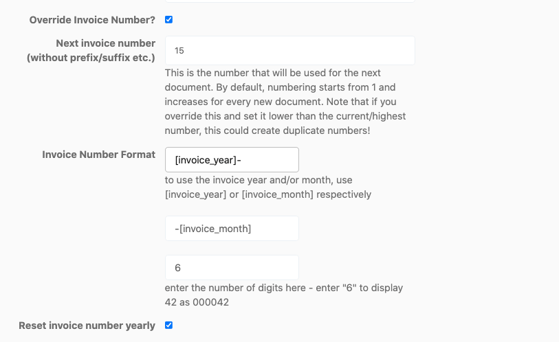 this is a screenshot of  vendor dashboard settings