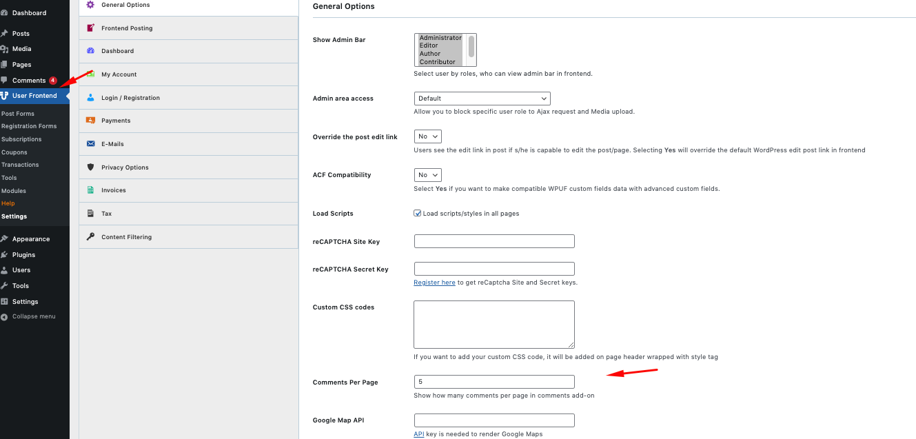 Using Comment Management