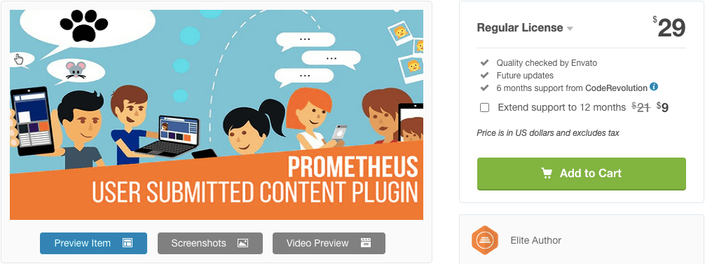 prometheus user submitted content