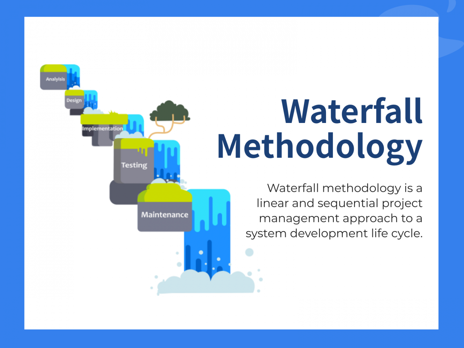 project management waterfall methodology