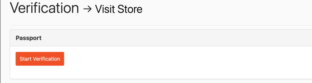 A screenshot of the seller verification panel from the vendor dashboard-how to start a medical supply store