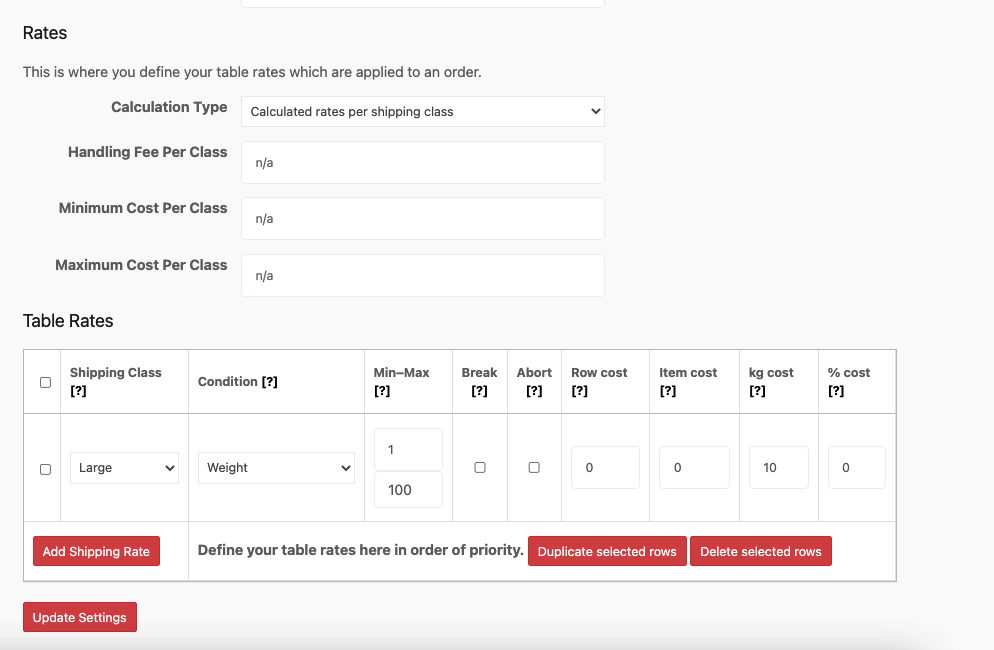 How to calculate shipping fees based on order quantity