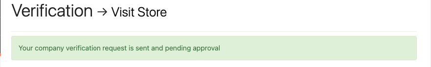 awaiting approval