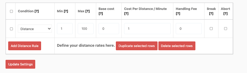 this is a screenshot of  distance based example