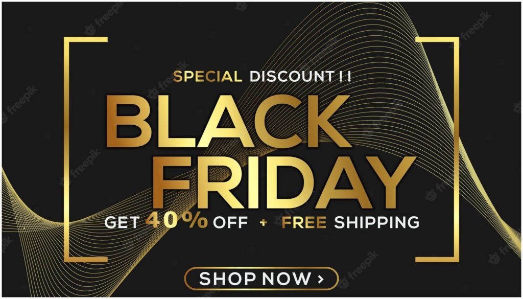 Offer free shipping on black friday