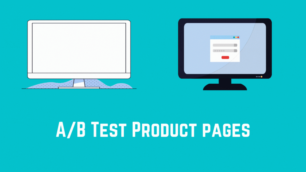 a/b test product pages