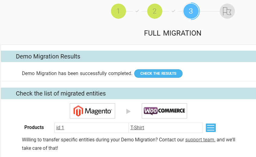 Full-Migration Magento to WooCommerce Migration