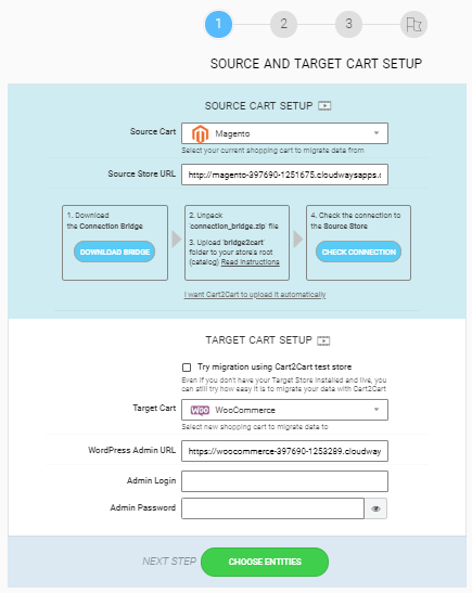 Provide-Shopping-Cart-Detail Magento to WooCommerce Migration