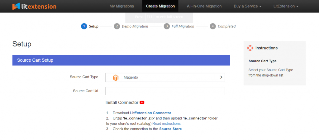 SourceCartMagento