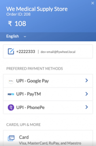 razorpay pop-up