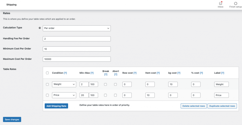 Create Flexible Shipping Rates Using WooCommerce Shipping