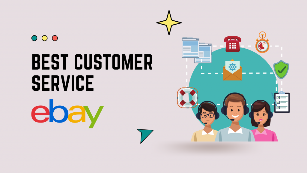 This image shows a group of people are ensuring the 24/7 support for eBay customers. 