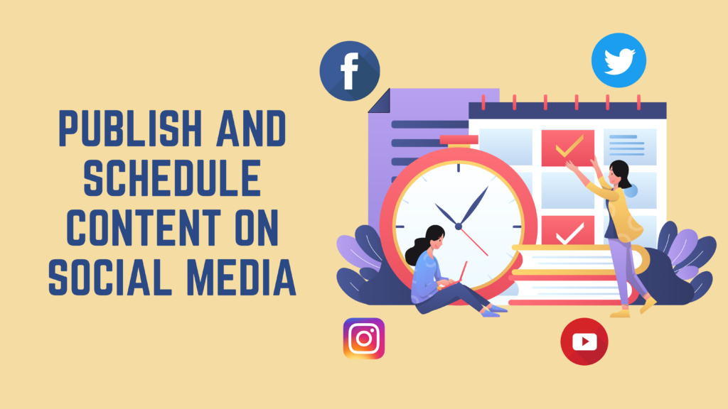 schedule content in social media