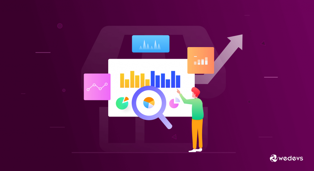 An illustration on google analytics 4 to track eCommerce store performance