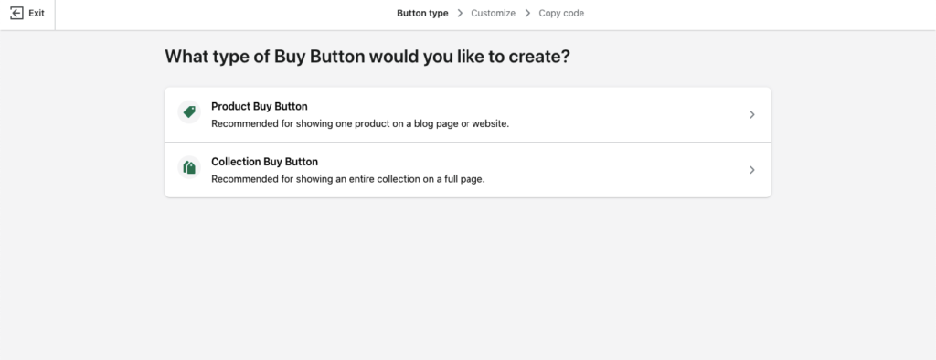 Shopify Buy Button Customize