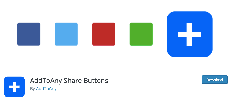 Add To Any- Share Buttons Plugin for WordPress