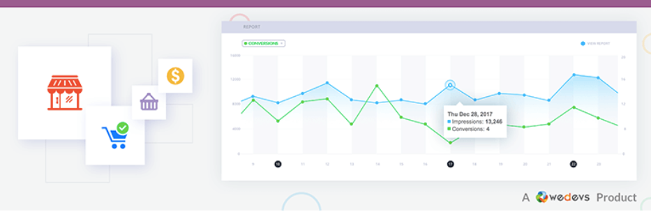 A screenshot of WooCommerce conversion tracking