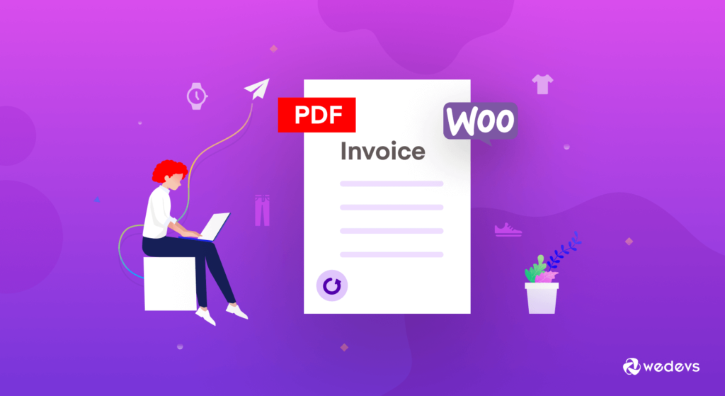 This is the feature image of the blog - how to send customer invoice in WooCommerce