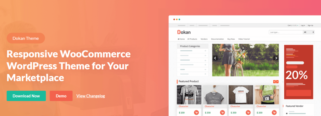 dokan theme for your handmade marketplace