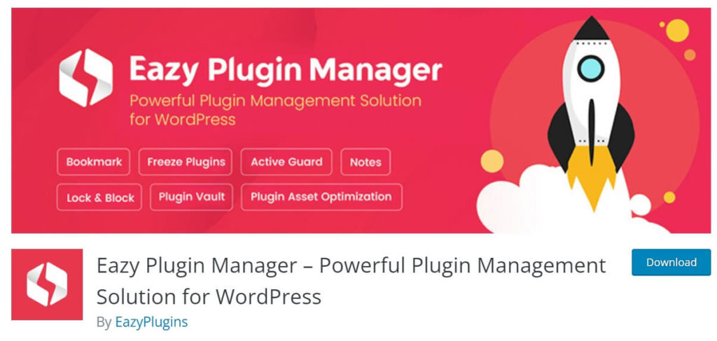 Eazy Plugin Manager on WordPress.org