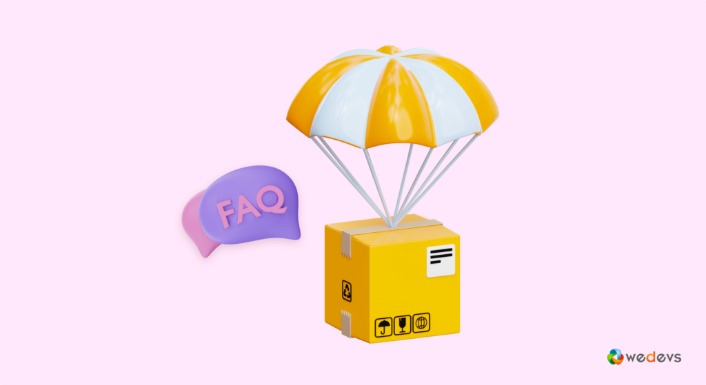 This is the feature image of the "Dropshipping faqs" blog