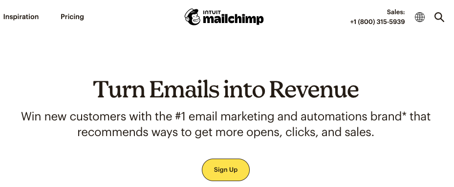 mailchimp newsletter platform