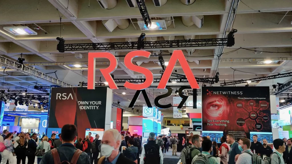 An illustration oof RSA Conference- one of the biggest tech conferences in USA