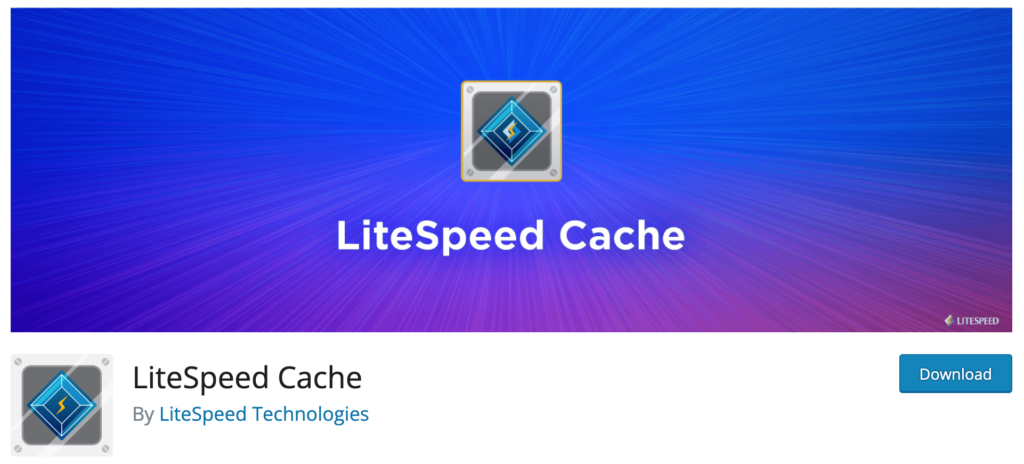 This is a screenshot of the LiteSpeed plugin