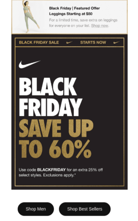 This is a screenshot of a seasonal promotion offer