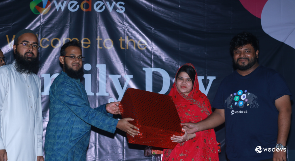 Prize giving ceremony on weFamily day 2024