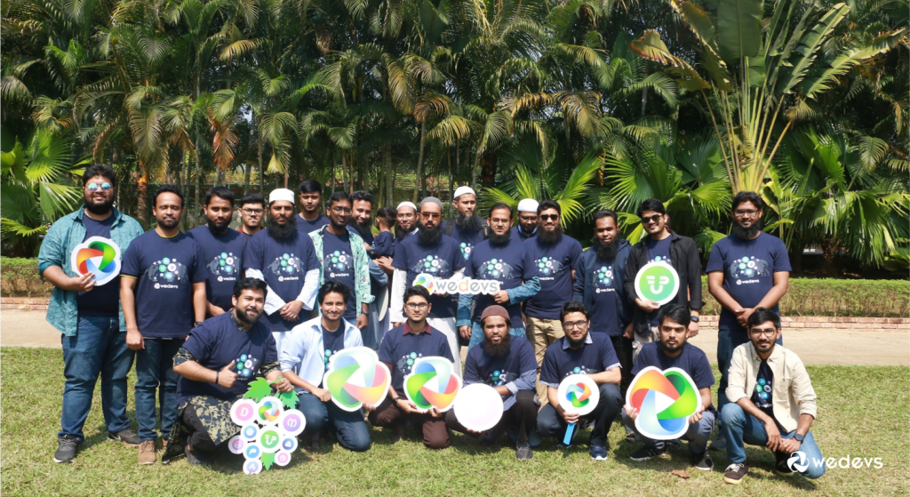 Employee photo session at weFamily day 2024