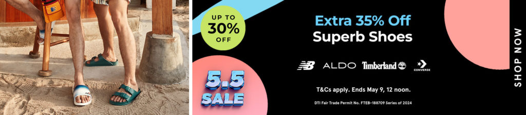 This is a screenshot of the time sensitive offer by Zalora
