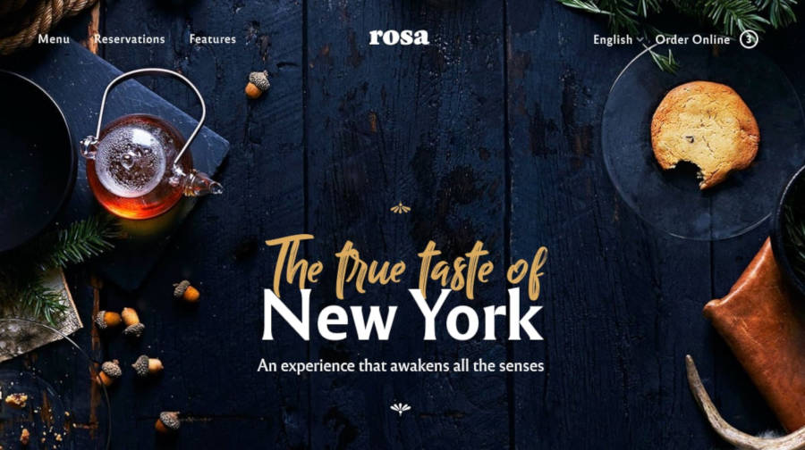 Rosa 2 Restaurant Theme