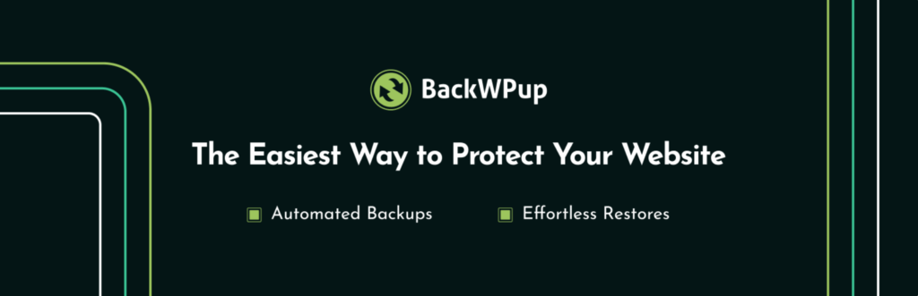 A screenshot of BackWPup-best WordPress database plugins