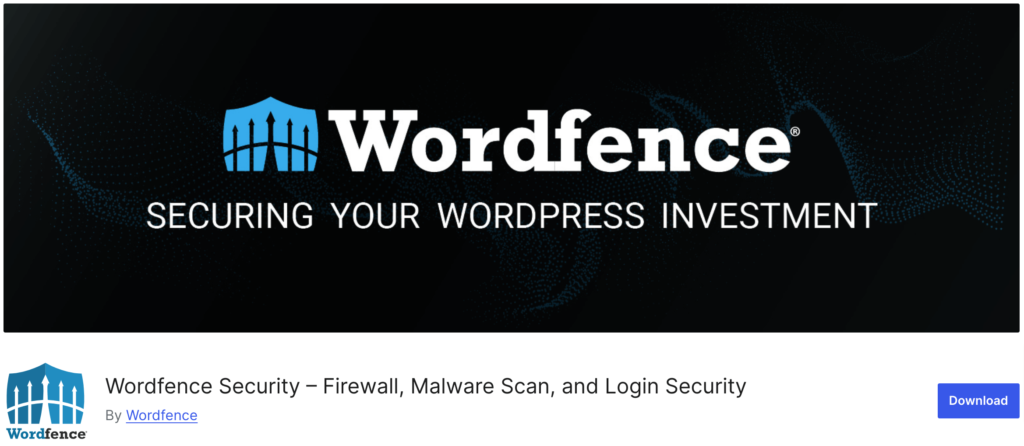 This is an image of the Wordfence - Most popular WordPress plugin