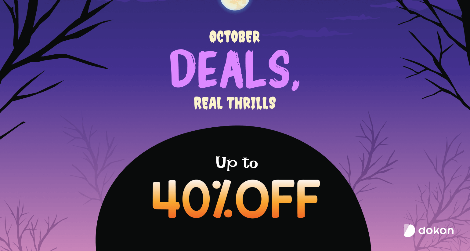 Dokan October (Halloween) campaign weDevs