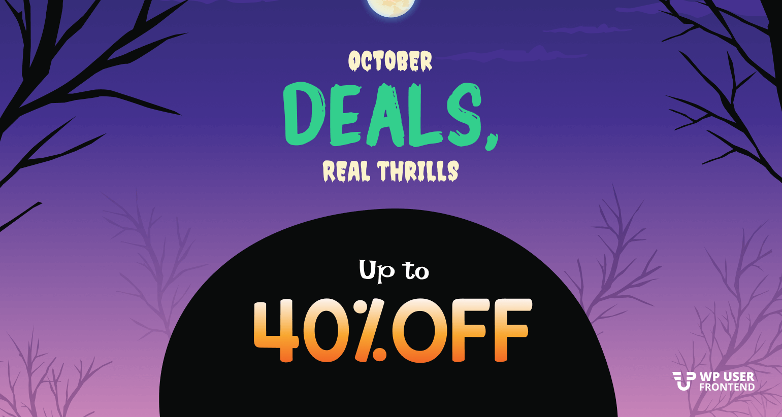 WP UF October (Halloween) campaign weDevs