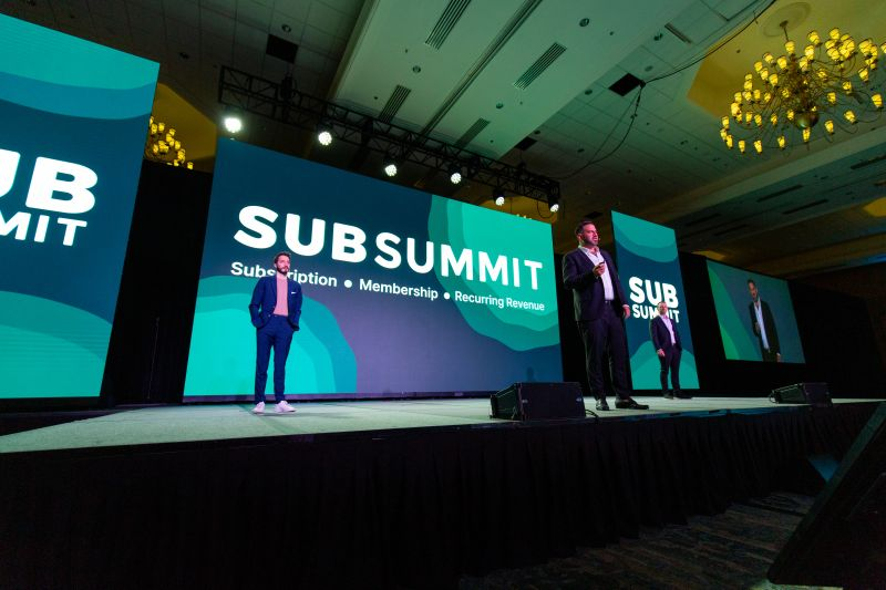 Illustration of SubSummit 2024- one of the biggest tech conferences in USA 