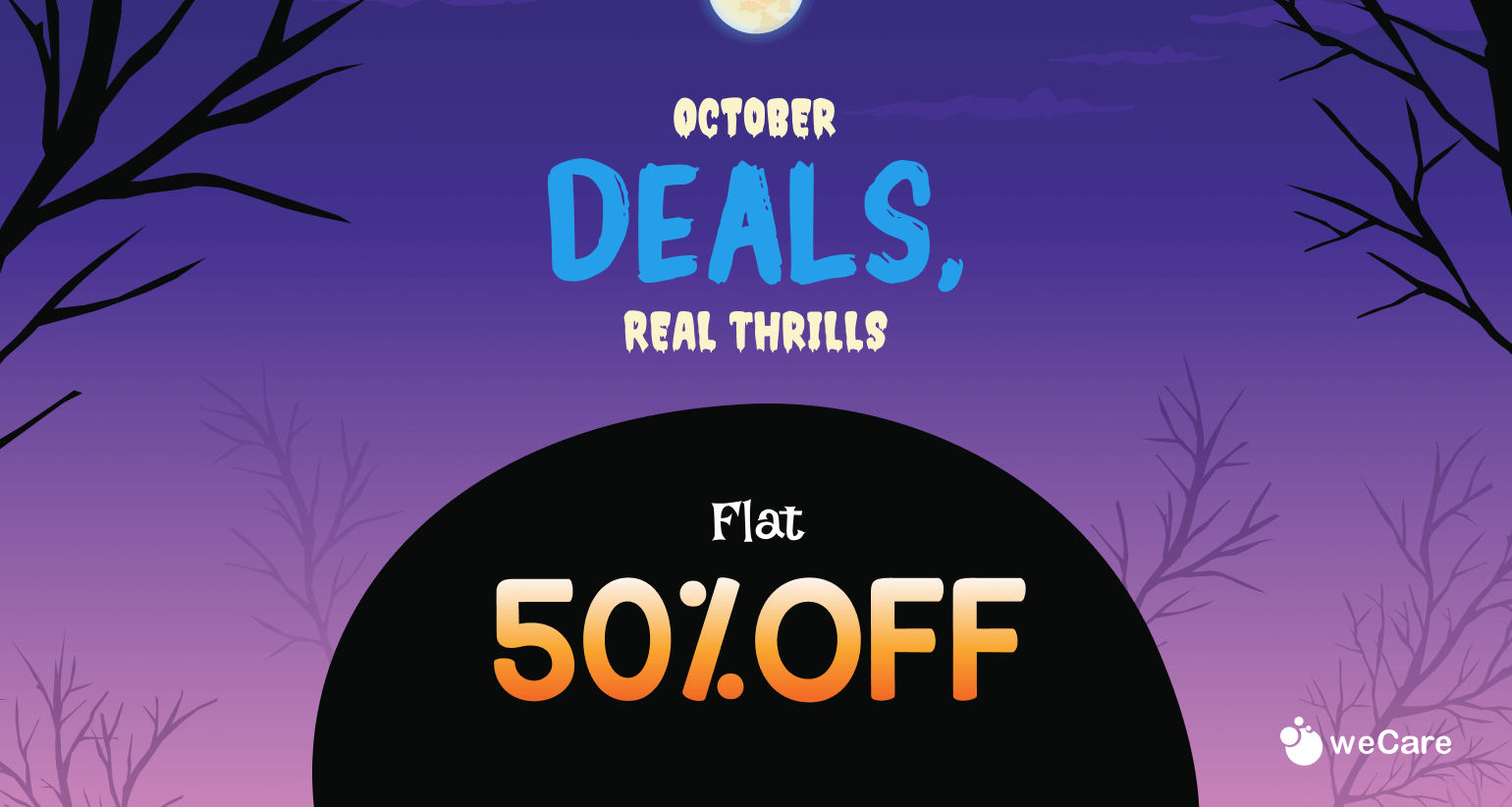 weCare October (Halloween) campaign weDevs