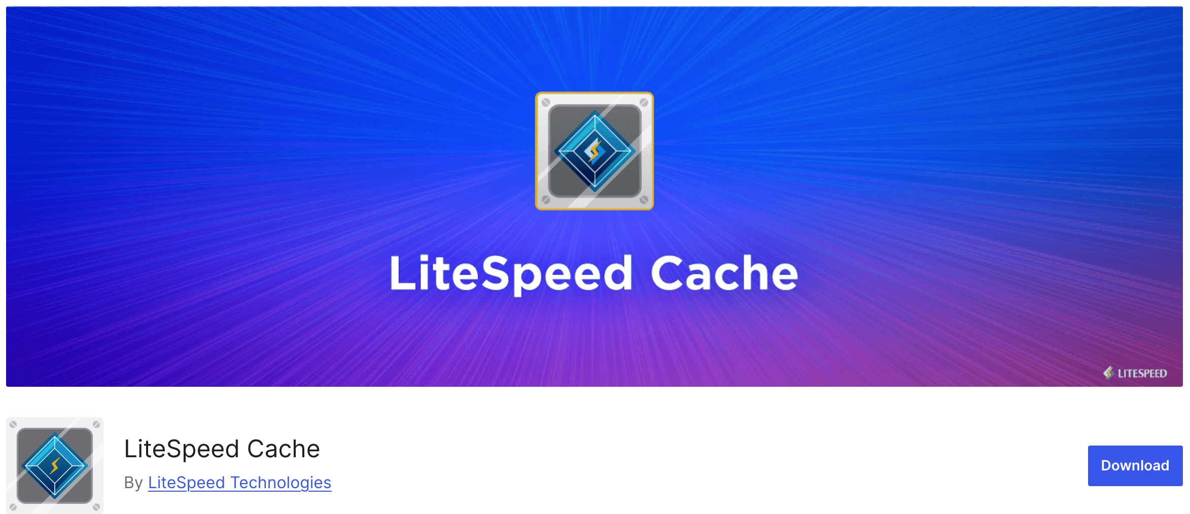 This is a screenshot of the LiteSpeed Cache plugin 