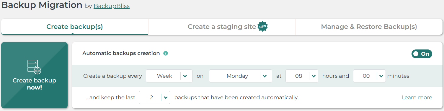 Optimizing the Migration Experience