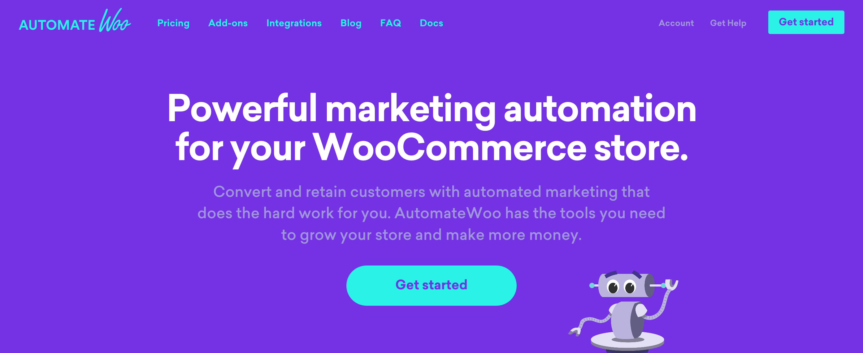 This is a screenshot of the AutomateWoo - A WordPress automation plugin