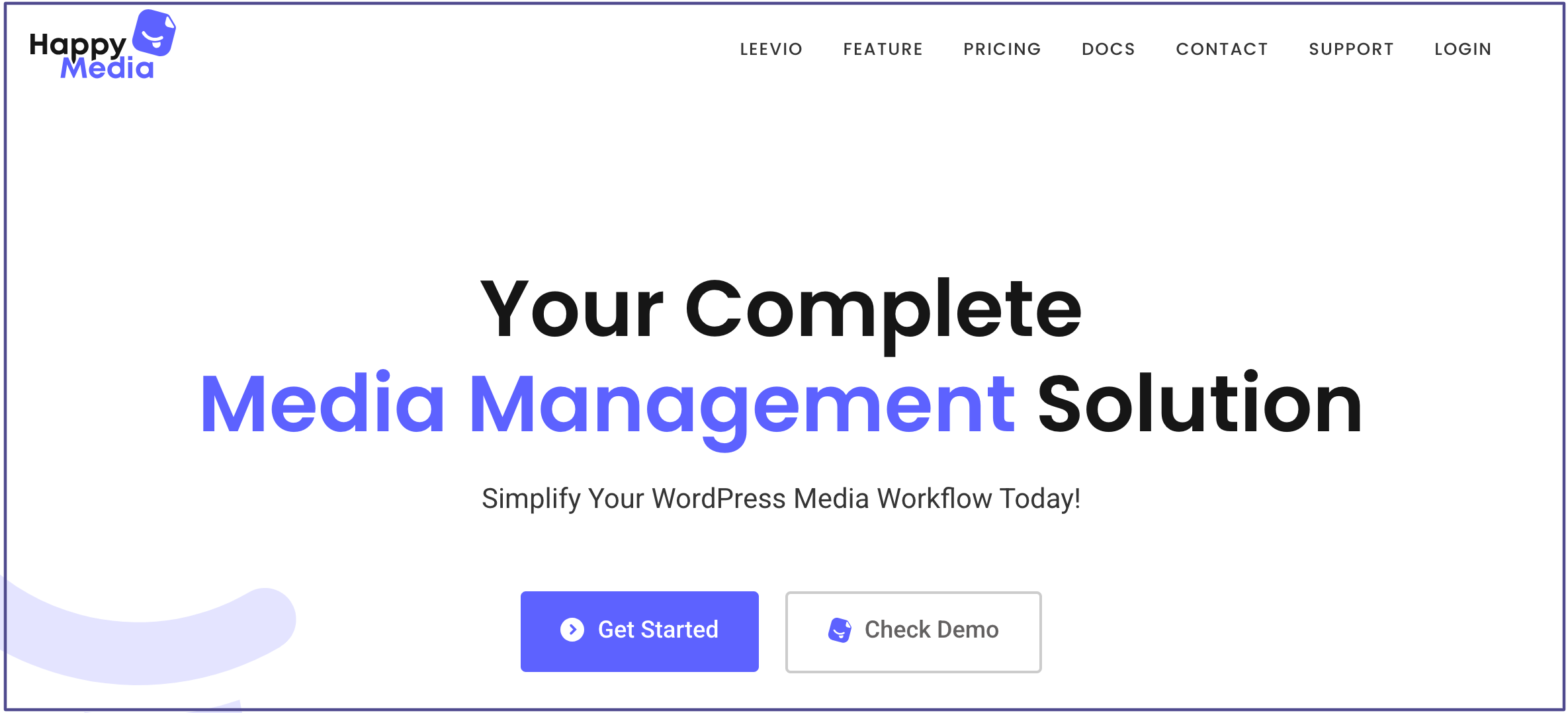 happymedia content management plugin