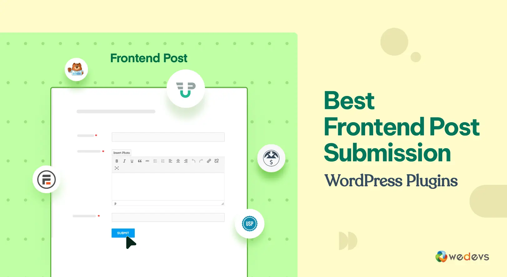 7+ Best Frontend Post Submission WordPress Plugins